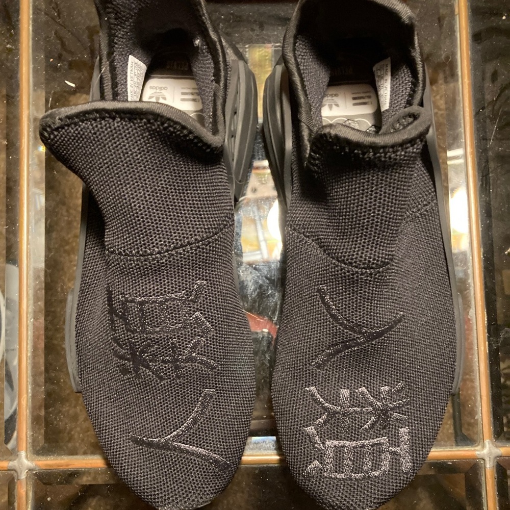 Adidas NMD Hu Pharrell Human Race Triple Black Pack